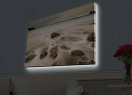 Wallity Lienzo Decorativo Iluminado con LED 45 x 70 cm Multicolor